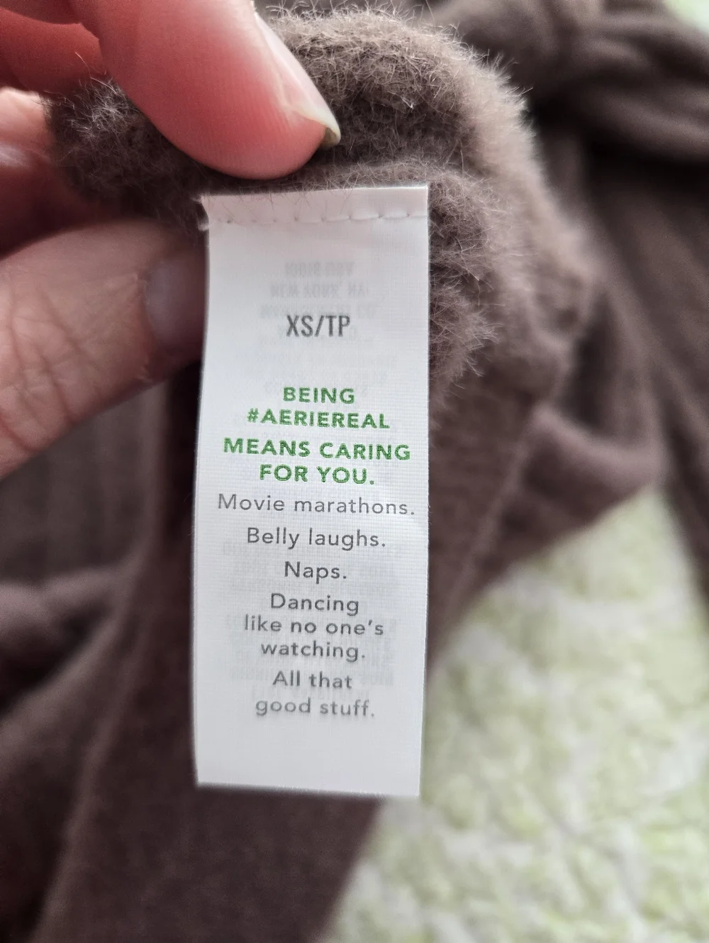 Aerie Buttercream Crew Oversized Sweater - Picture 6 of 8